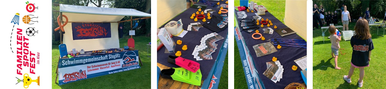 Unser Stand beim Familiensportfest 2025